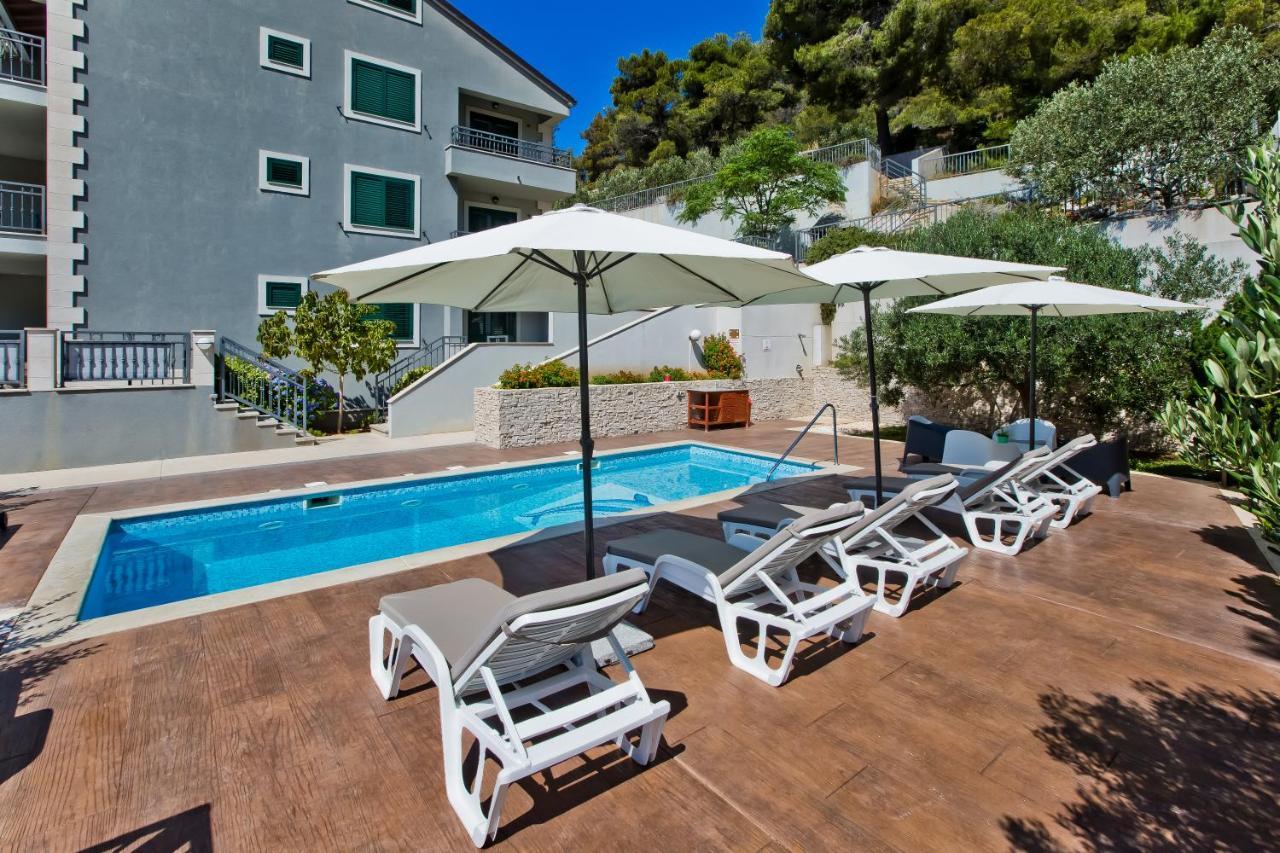 Island Hvar Seaside Villa Levanda With Beach, Pool & Seaview Hvar Town Bagian luar foto