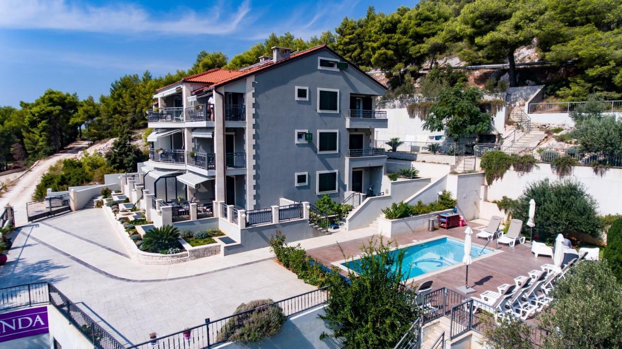 Island Hvar Seaside Villa Levanda With Beach, Pool & Seaview Hvar Town Bagian luar foto
